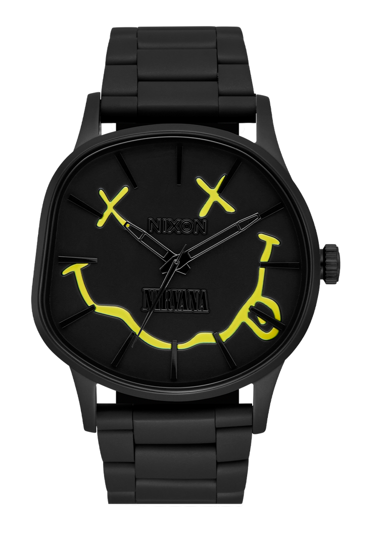 Nirvana Sentry Wobble - Negro súper mate/Negro-amarillo
