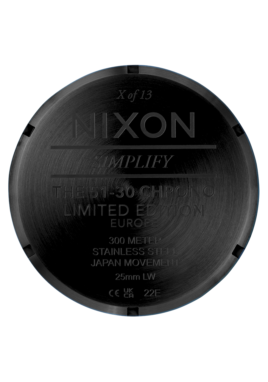 51-30 Chrono Viernes 13 Edición - Super Negro / Rojo Neón / UE View 5