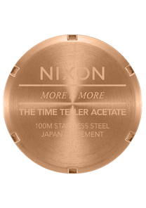 Time Teller Acetate - Rose Gold / Pink Tortoise View 5