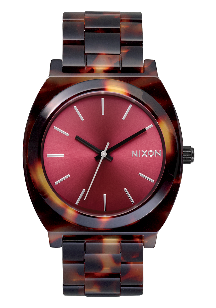 Time Teller Acetate - Carey / Rojo oxblood