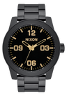 Corporal Stainless Steel - Negro mate / Dorado