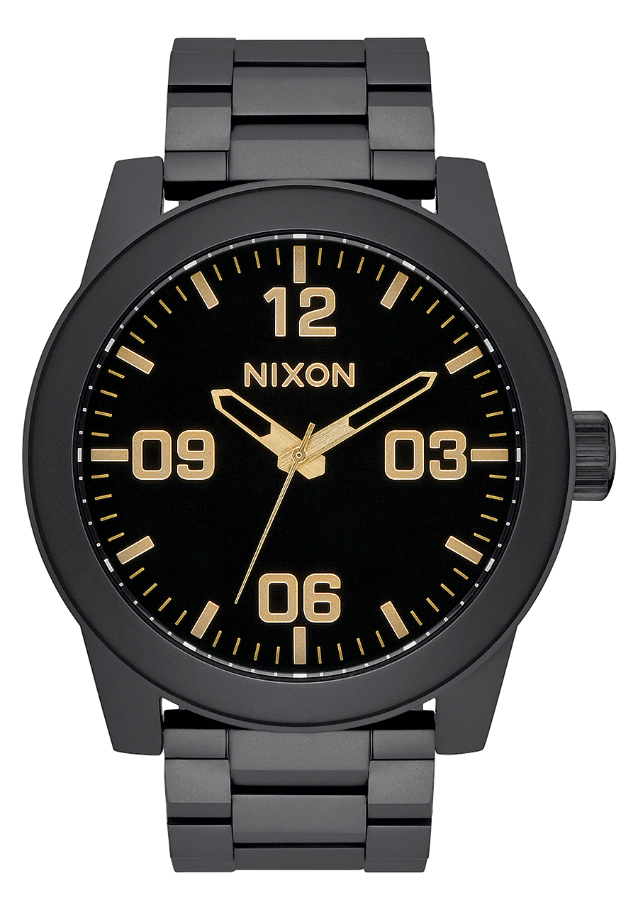 Reloj nixon negro hombre sale