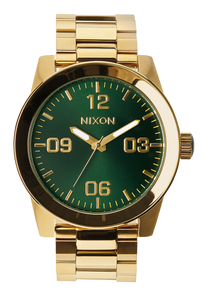 Corporal Stainless Steel - Rayo de sol dorado / verde View 1