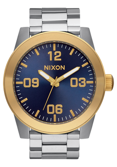 Corporal Stainless Steel - Oro / Azul Rayos de Sol
