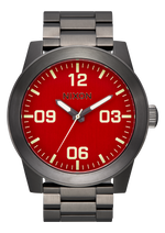 Corporal Stainless Steel - Rojo / Gris metálico