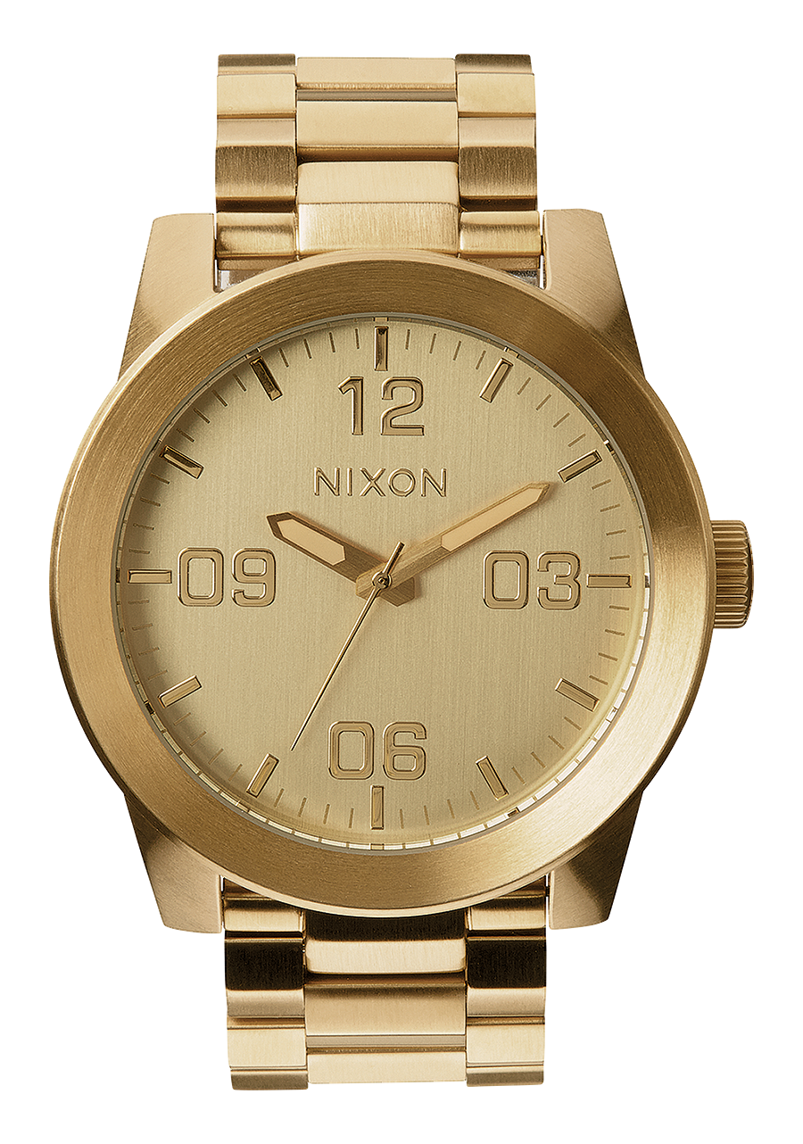 Reloj nixon dorado hombre precio sale