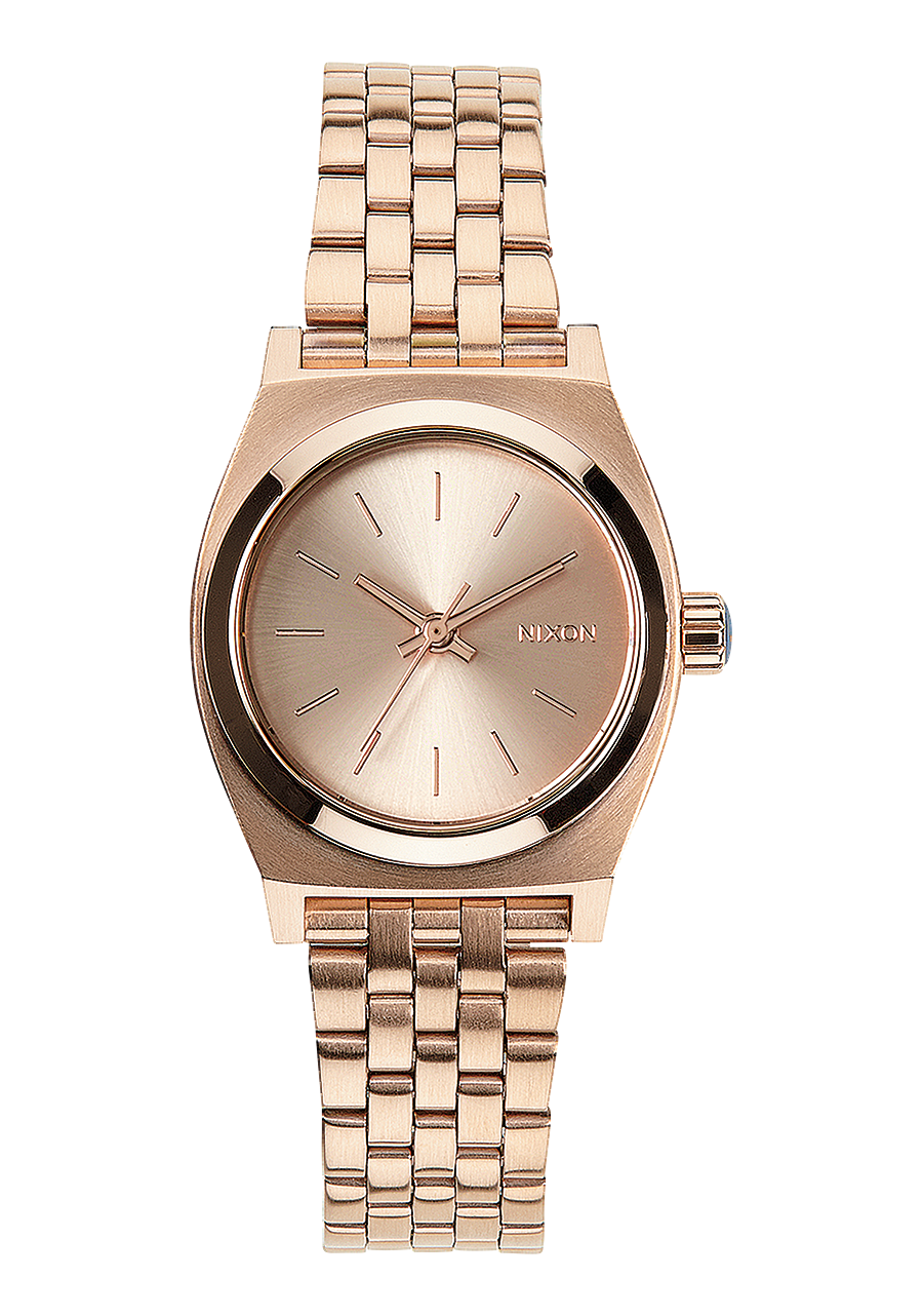 Reloj Small Time Teller Todo Oro Mujeres Nixon EU