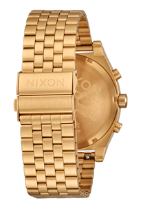 Time Teller Chrono - Rayo de sol dorado / verde View 4