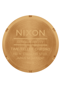 Time Teller Chrono - Rayo de sol dorado / verde View 5