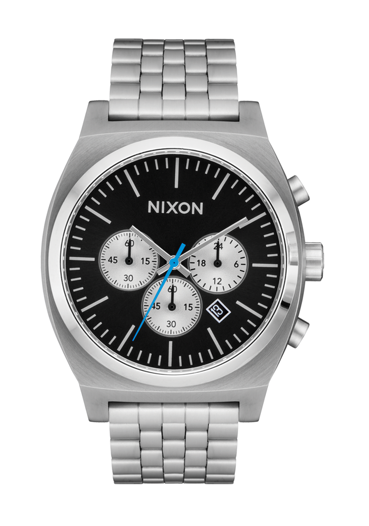 Time Teller Chrono - Cromo / Negro / Cromo Sunray