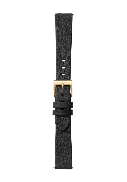 16mm Pineapple Leather Band - Negro