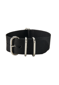 20mm Nylon #TIDE One Piece Band - Negro View 2