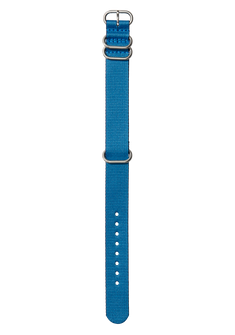 20mm Nylon #TIDE One Piece Band - Azul marino/azul