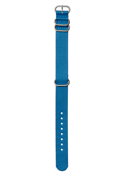 20mm Nylon #TIDE One Piece Band - Azul marino/azul View 1