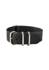 20mm FKM Rubber One Piece Band - Negro View 2