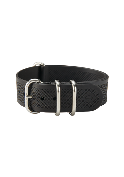 20mm FKM Rubber One Piece Band - Negro View 2