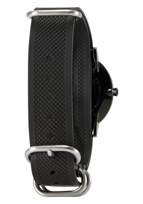 20mm FKM Rubber One Piece Band - Negro