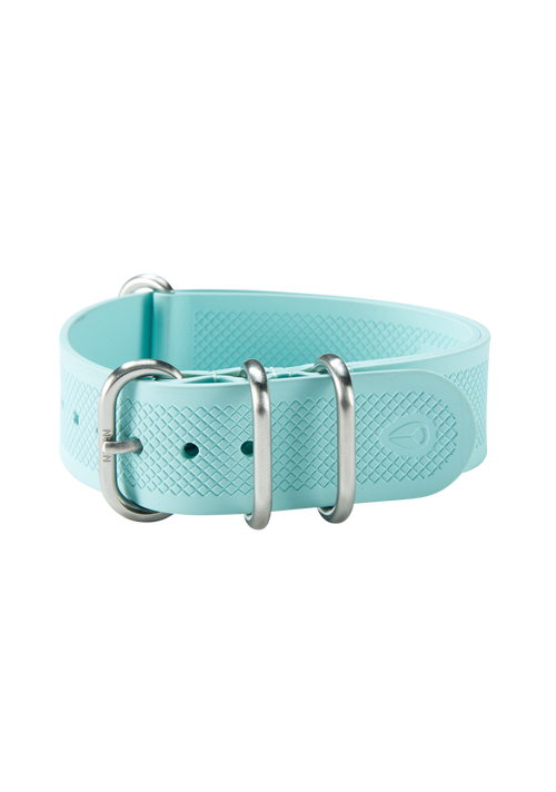 20mm FKM Rubber One Piece Band - Ocean Blue