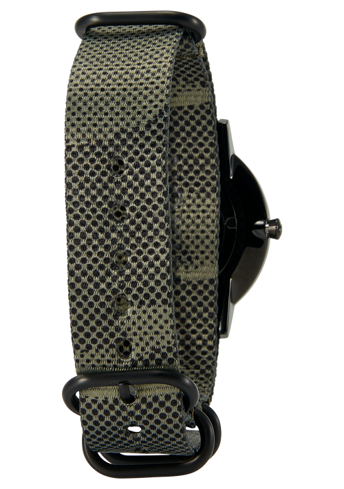 20mm Recycled One Piece Band - Olive Dot Camo