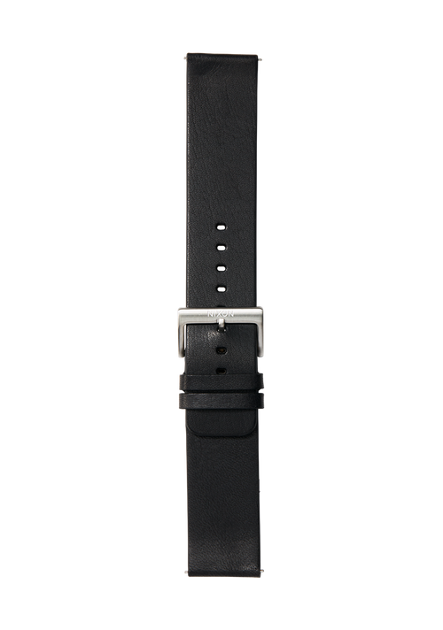 23mm Veg Tanned Leather Band - Negro