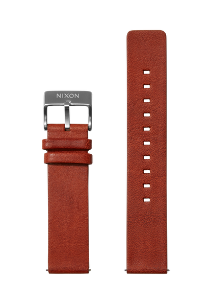 23mm Veg Tanned Leather Band - Cognac View 1