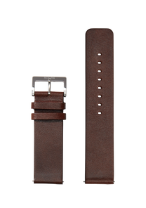 23mm Veg Tanned Leather Band - Marrón View 1