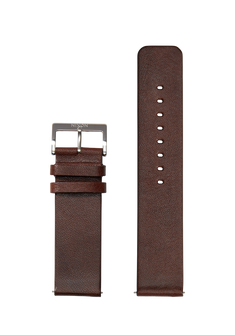 23mm Veg Tanned Leather Band - Marrón