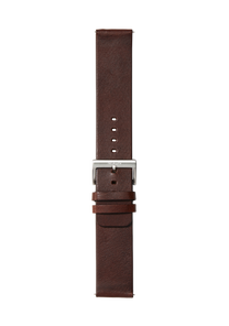 23mm Veg Tanned Leather Band - Marrón View 2