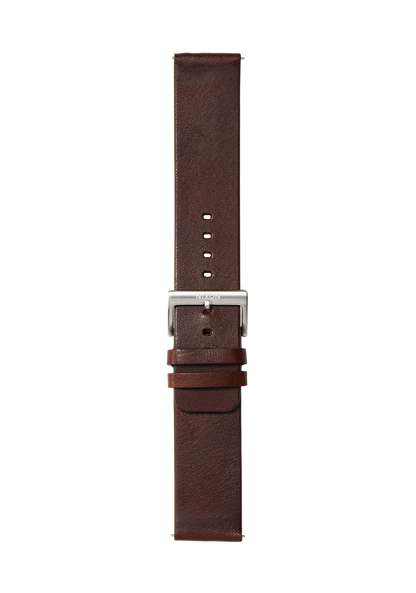 23mm Veg Tanned Leather Band - Marrón View 2