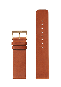 23mm Veg Tanned Leather Band - Silla de montar View 1