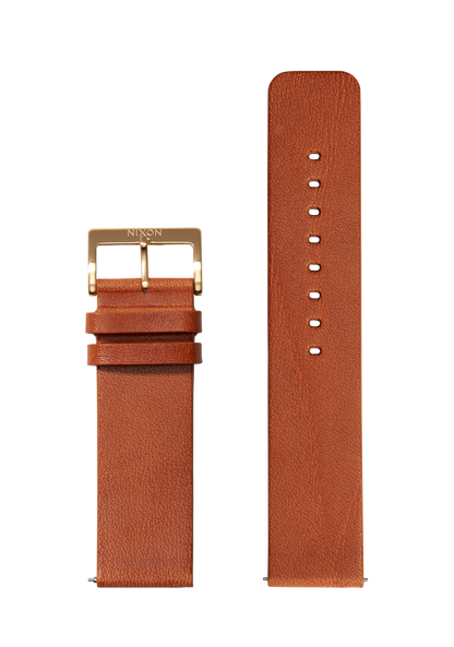 23mm Veg Tanned Leather Band - Silla de montar View 1