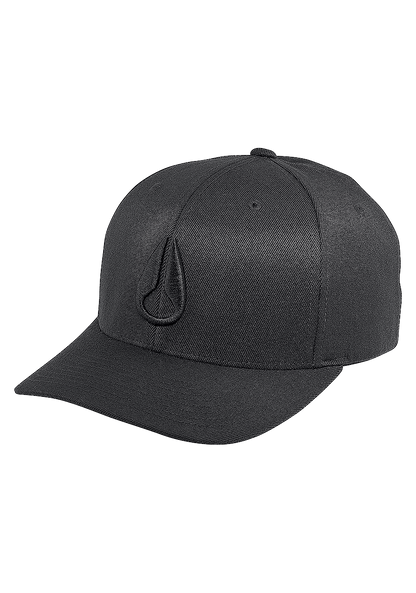 Deep Down Flexfit Athletic Fit Hat - Todo negro View 1