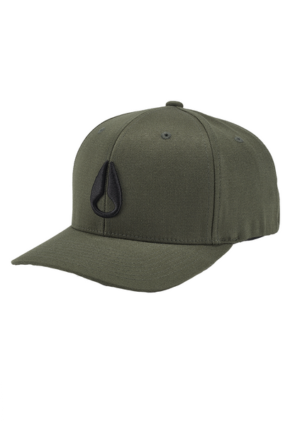 Deep Down Flexfit Athletic Fit Hat - Oliva oscuro View 1