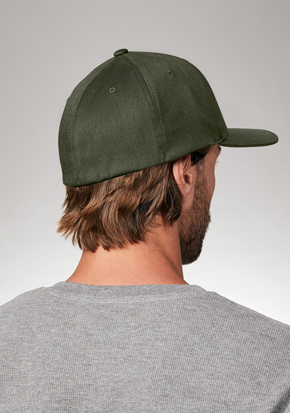 Deep Down Flexfit Athletic Fit Hat - Oliva oscuro View 6