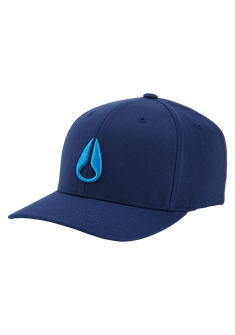 Deep Down Flexfit Athletic Fit Hat - Azul marino