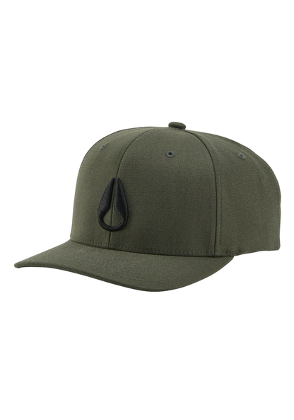 Deep Down Flexfit Athletic Fit Hat - Oliva/negro View 1