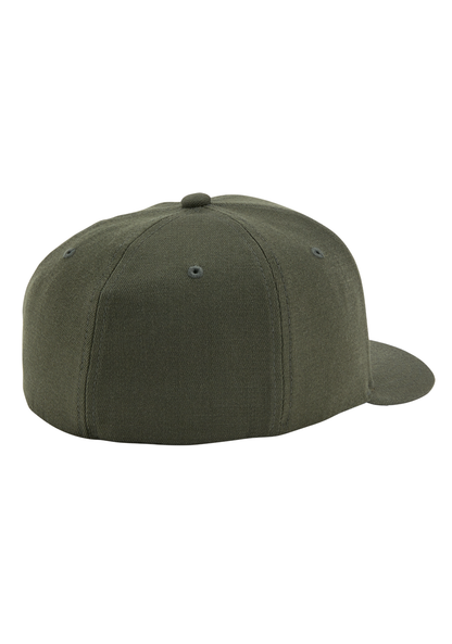 Deep Down Flexfit Athletic Fit Hat - Oliva/negro View 2