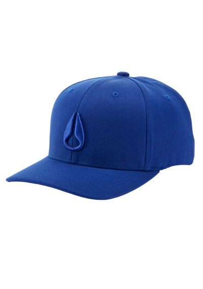 Gorra deportiva Deep Down Flexfit de corte atlético - Azul real