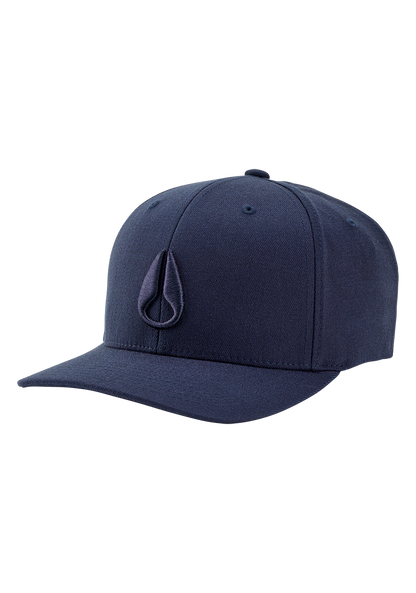 Deep Down Flexfit Athletic Fit Hat - Todo azul marino View 1