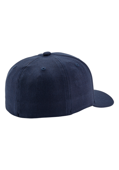 Deep Down Flexfit Athletic Fit Hat - Todo azul marino View 2