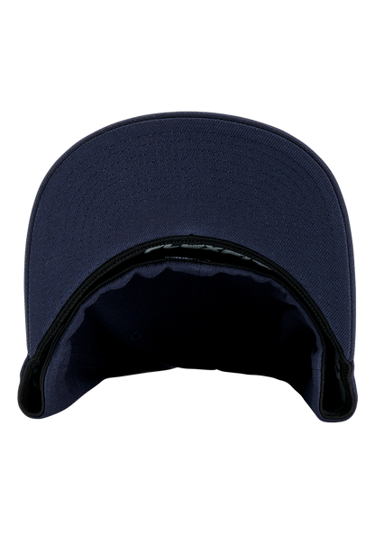 Deep Down Flexfit Athletic Fit Hat - Todo azul marino View 4