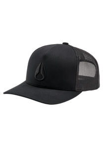 Iconed Trucker Hat - Negro/negro View 1