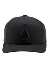 Iconed Trucker Hat - Negro/negro View 3