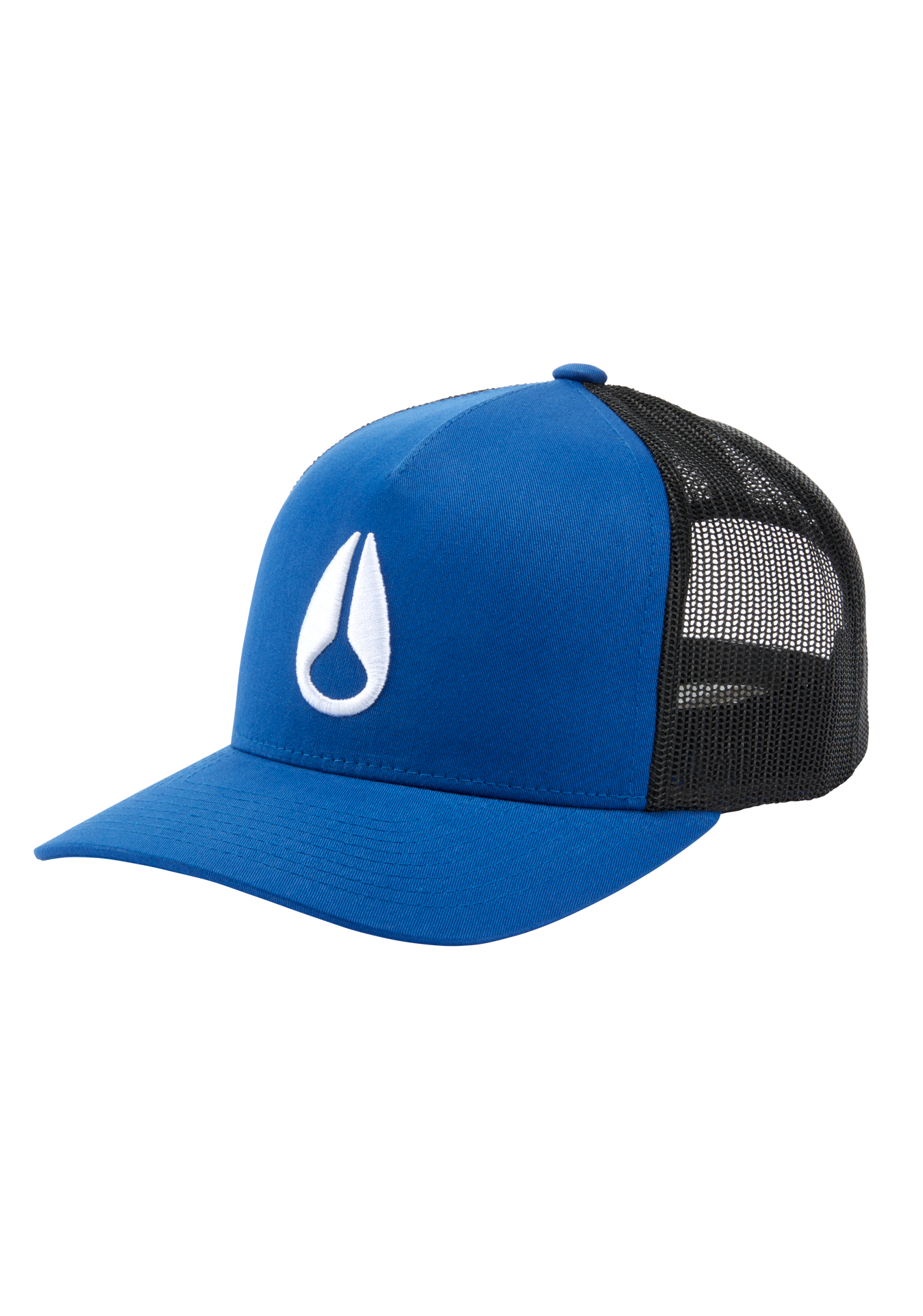 Gorra de camionero Iconed - Azul real/Negro View 1