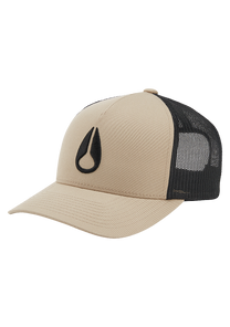 Iconed Trucker Hat - Caqui/negro View 1