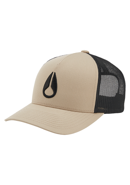 Iconed Trucker Hat - Caqui/negro