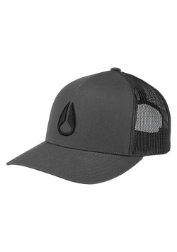 Iconed Trucker Hat - Carbón/negro