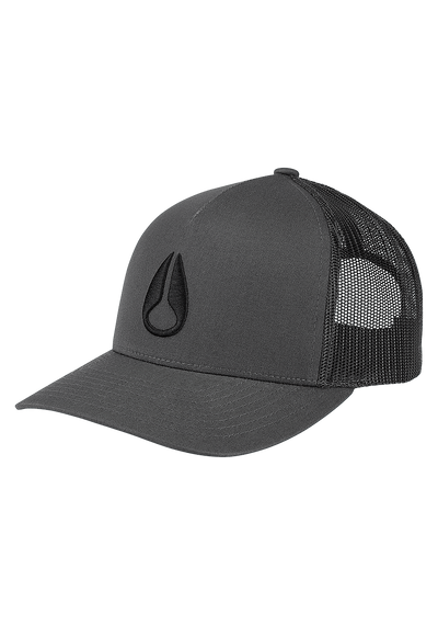Iconed Trucker Hat - Carbón/negro