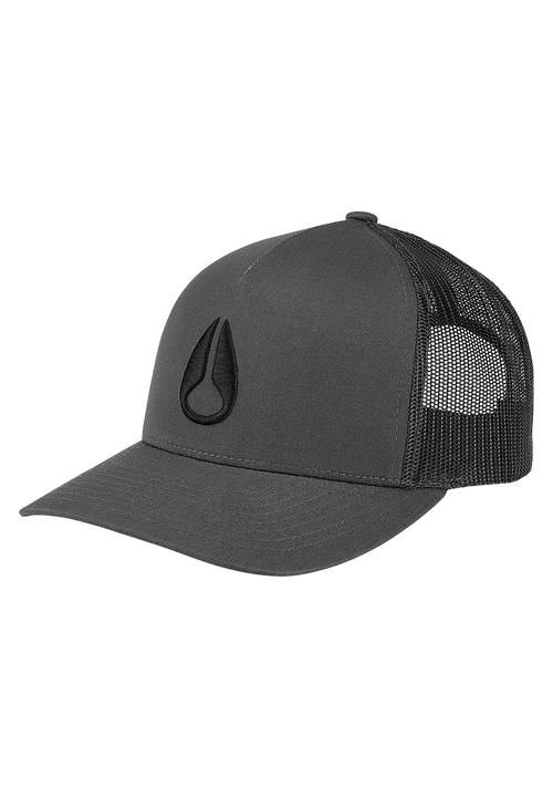 Iconed Trucker Hat - Carbón/negro