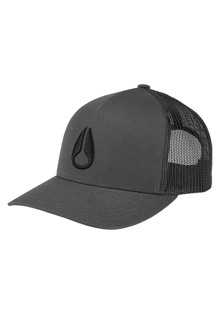 Iconed Trucker Hat - Carbón/negro